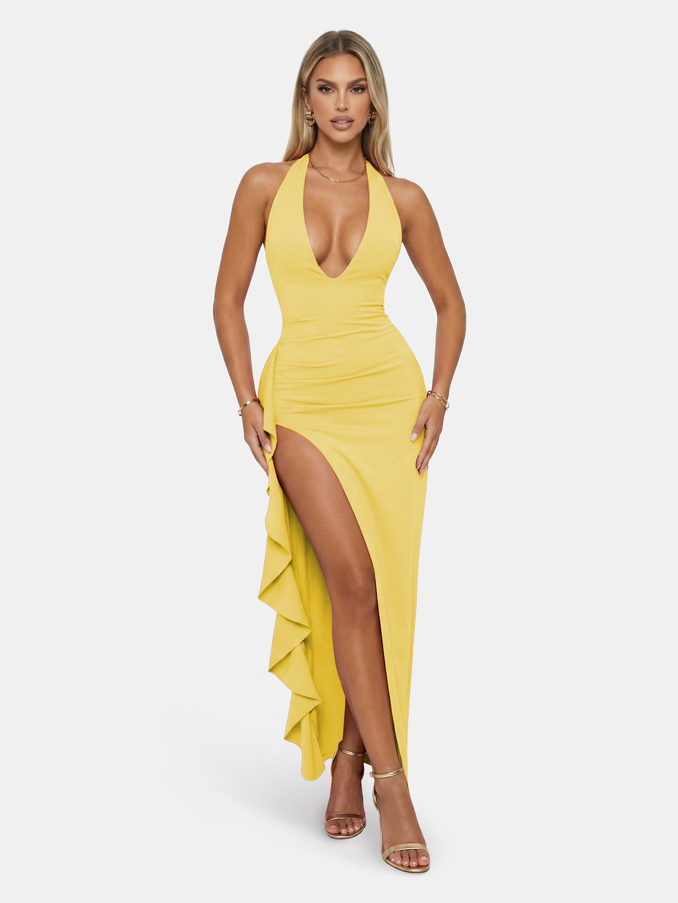 bright yellow