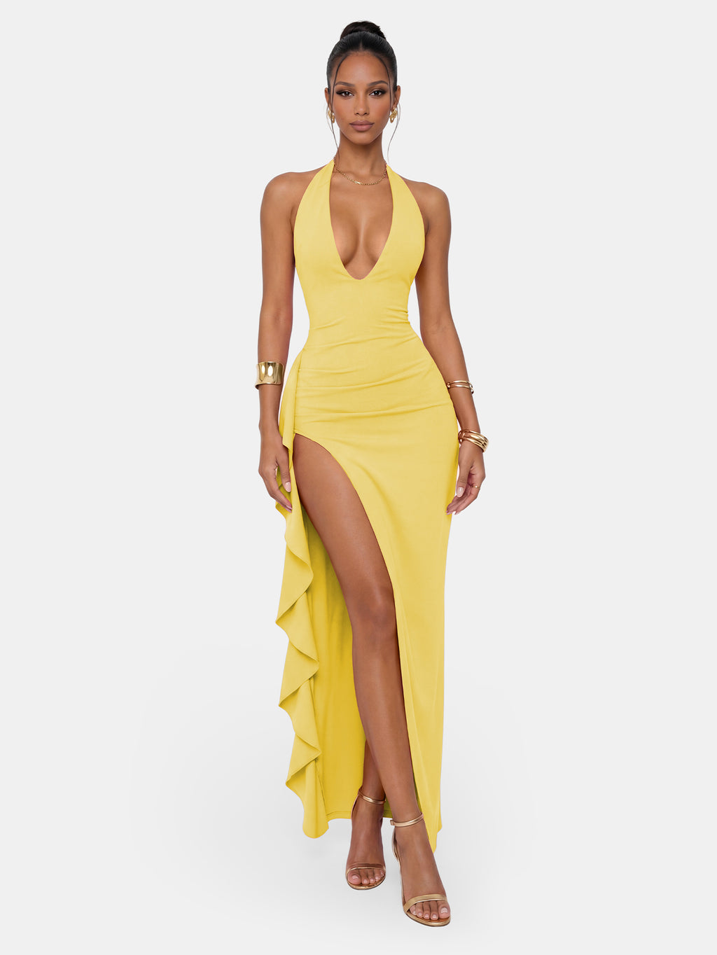 bright yellow
